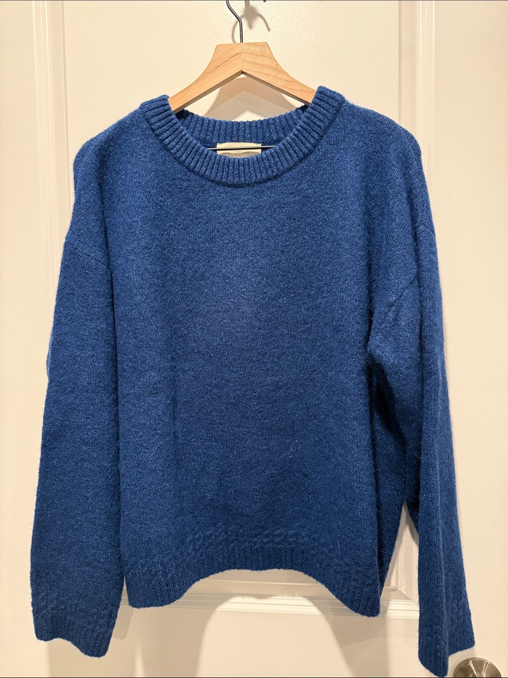 Sezane Amiel Sweater Blue - Size XXL